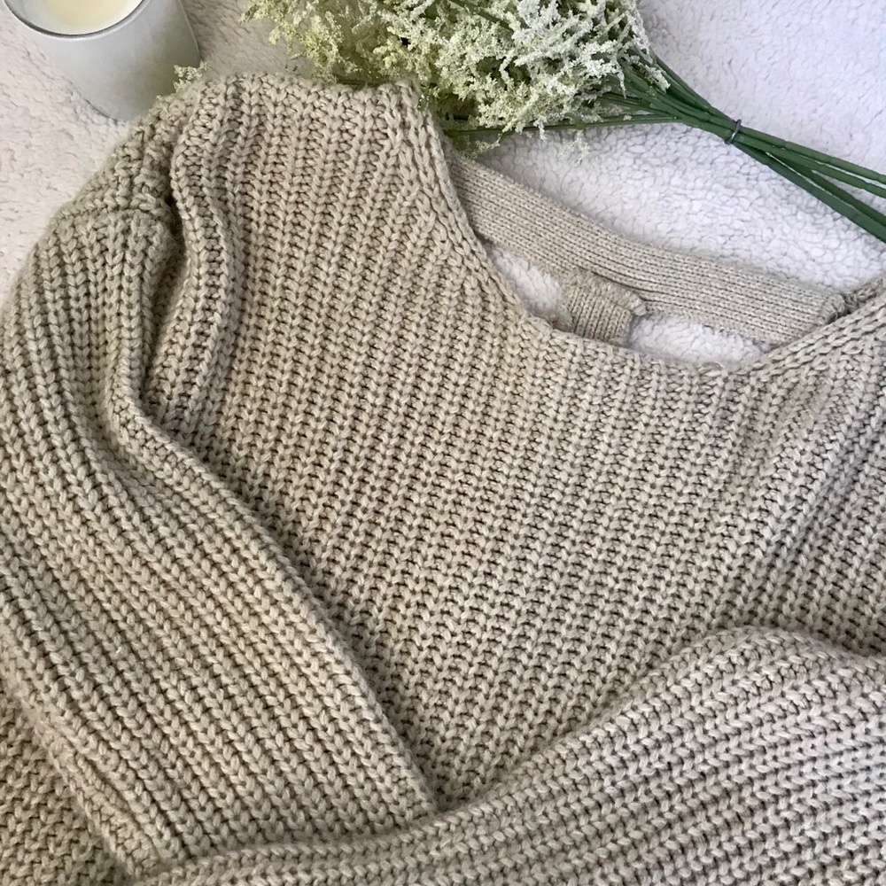 Urban Outfitters chunky cut out sweater